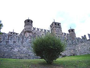 Le château de Fénis