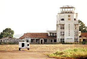L’aéroport d’Entebbe.