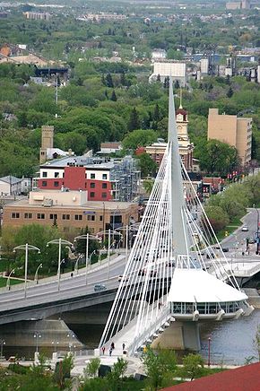 Esplanade Riel bridge Winnipeg, Manitoba.jpg