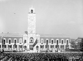 Inauguration de Latina en 1932