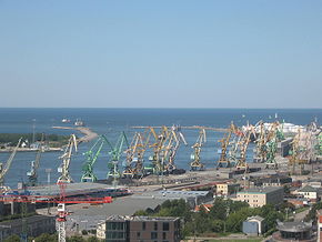 Le port de Klaipėda
