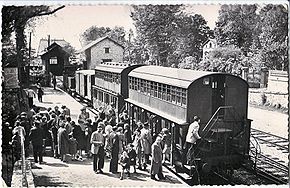 La gare de Montmorency dans les années 1930