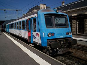  X 4750 en gare de Saint-Dié-des-Vosges.