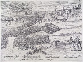 The siege of Dalen on july 22, 1568 (Frans Hogenberg).jpg
