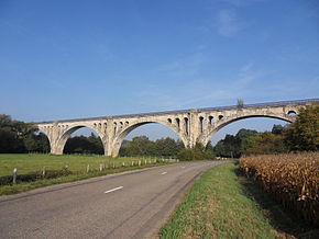Le viaduc d'Oisilly (Côte-d'Or)
