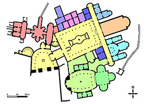 Plan de la villa Adriana