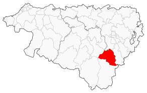 Situation du canton d'Arudy dans le département Pyrénées-Atlantiques
