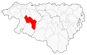 Situation du canton d'Iholdy dans le département Pyrénées-Atlantiques
