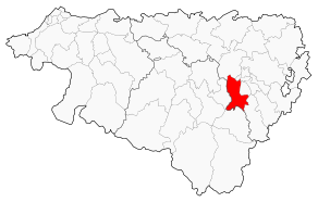Situation du canton de Jurançon dans le département Pyrénées-Atlantiques