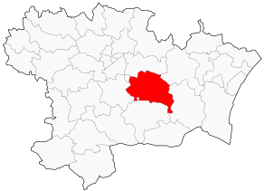 Situation du canton de Lagrasse dans le département Aude