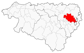 Situation du canton de Morlaàs dans le département Pyrénées-Atlantiques