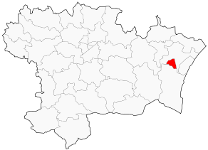Situation du canton de Narbonne-Sud dans le département Aude