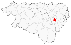 Situation du canton de Pau-Ouest dans le département Pyrénées-Atlantiques