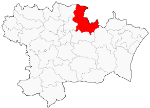 Situation du canton de Peyriac-Minervois dans le département Aude