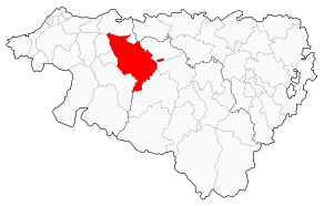 Situation du canton de Saint-Palais dans le département Pyrénées-Atlantiques
