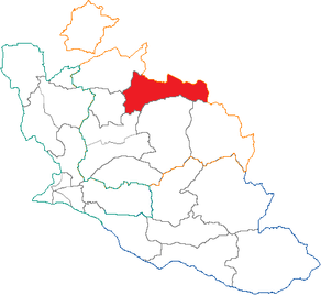 Situation du canton de Malaucène dans le département Vaucluse