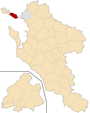 Situation du canton de Saint-Martin-de-Ré dans le département Charente-Maritime