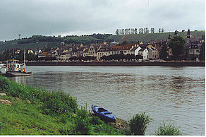La Moselle à Wasserbillig.