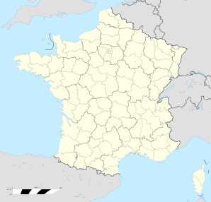 Lieu de la centrale nucléaire du Blayais en France