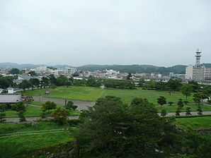 Sirakawakomine castle ninomaru.JPG