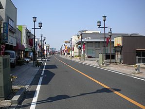 Tochigi prefectural road No.18 on Mibu town.jpg