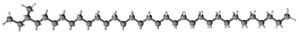 Représentations du 3-méthyltritriacontane
