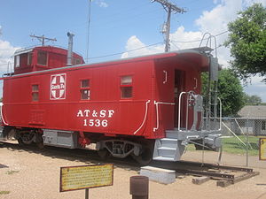 ATSF Rail car in Hereford, TX IMG 4861.JPG