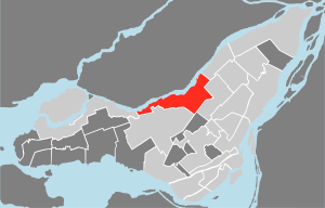 Carte localisation Montréal - Ahuntsic-Cartierville.svg
