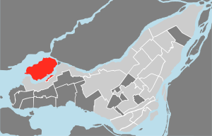 Carte localisation Montréal - L'Île-Bizard–Sainte-Geneviève.svg