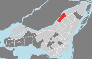 Carte localisation Montréal - Montréal-Nord.svg