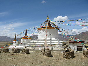 Un chörten Tibétain