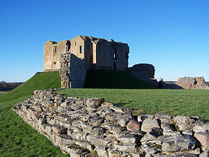 Photographie du château de Duffus