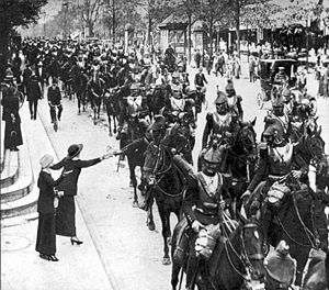 French heavy cavalry Paris August 1914.jpg