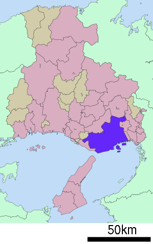 Kobe in Hyogo Prefecture Ja.svg