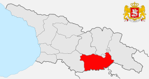 Localisation de la Kvemo Kartli