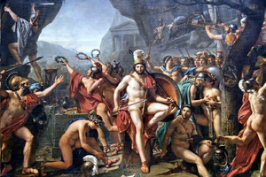 Léonidas aux Thermopyles (Jacques-Louis David).PNG