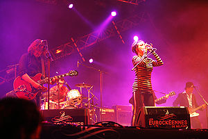 En concert aux Eurockéennes en 2007