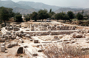 Temples de Léto, Artémis et Apollon