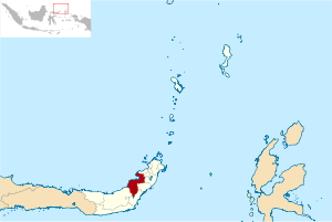 Lokasi Sulawesi Utara Kabupaten Minahasa Selatan.svg