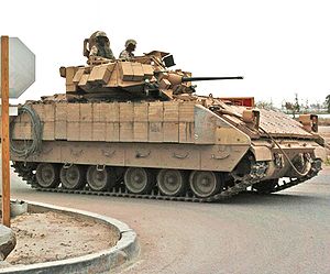 Un M2 Bradley en Iraq