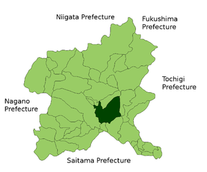 Maebashi in Gunma Prefecture.png