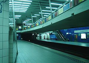Quai de la station « Tomberg »
