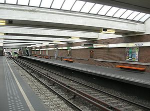Quai de la station « Pétillon »
