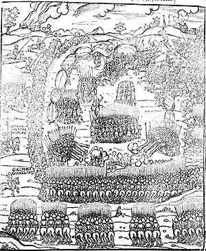 Modovian army Polski Kronika from 1564.jpg