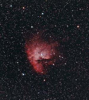 NGC 281 par l'astronome amateur Hunter Wilson