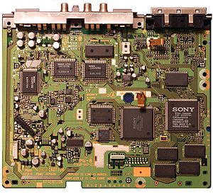Une carte mère PlayStation, base du System 11