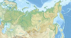 Localisation de Severnaïa Zemlia en Russie.