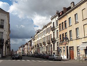La rue Rubens à Schaerbeek