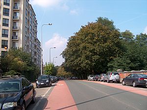 L'avenue Ernest Cambier à Schaerbeek