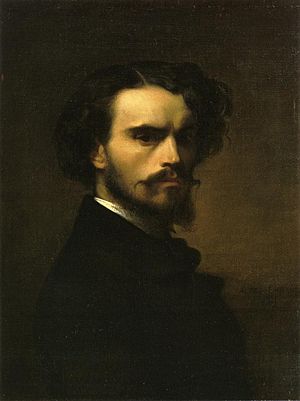Portrait de l'artiste par lui-même (à 29 ans) 1852